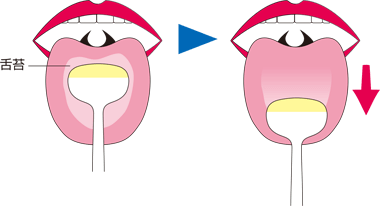 舌清掃の実施方法
