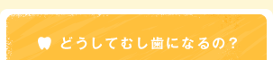 どうしてむし歯になるの？