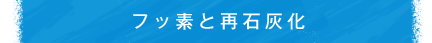 フッ素と再石灰化