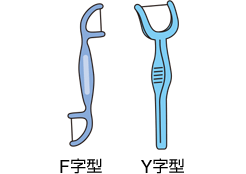 ホルダータイプのデンタルフロス